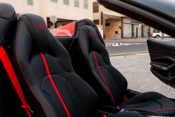 فراری Ferrari F8 Spider red 2024