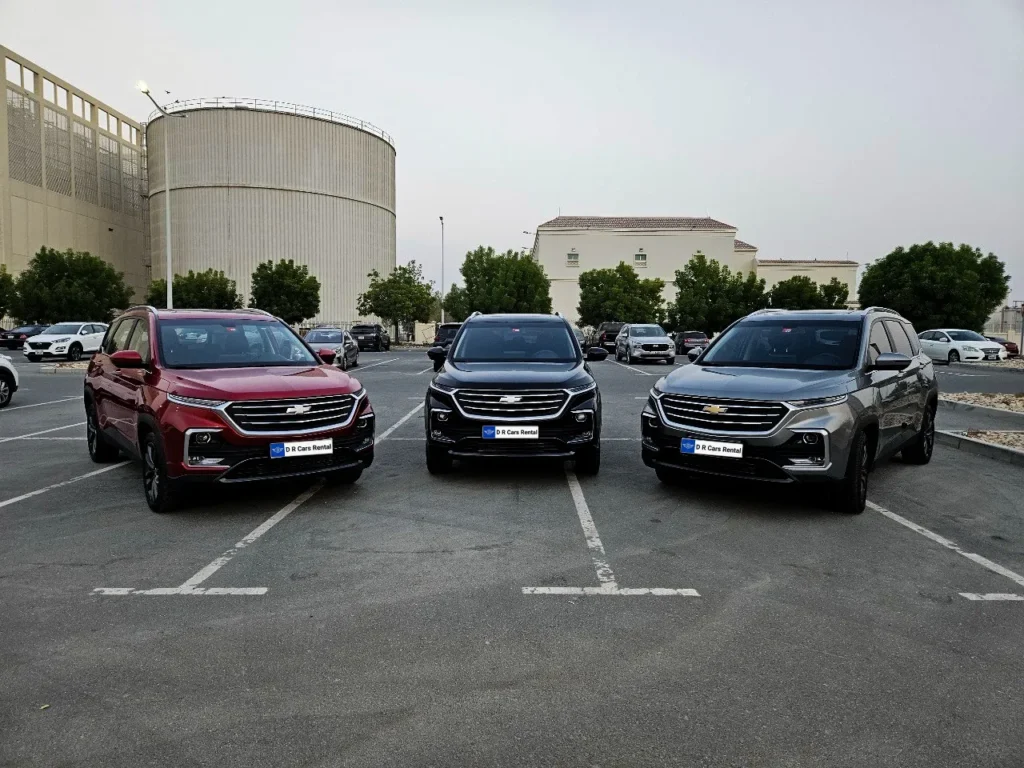 Chevrolet Captiva 2022- exotic car rentals in Dubai