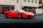 Ferrari F8 Spider red