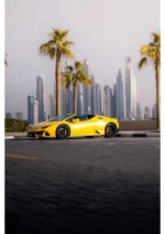 Lamborghini Huracan Evo Spyder Yellow