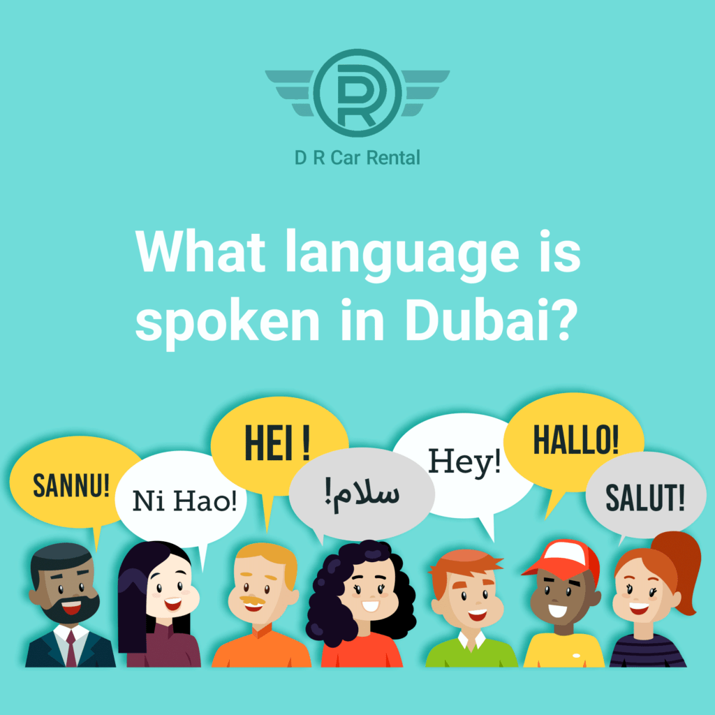 What language is spoken in Dubai?
