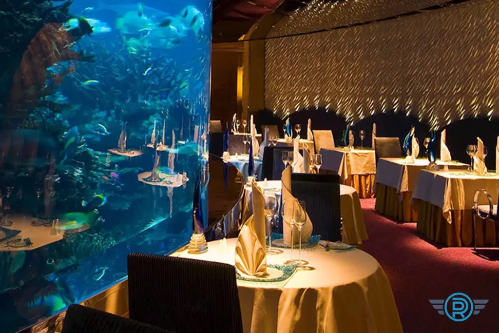 Best underwater restaurants in Dubai
