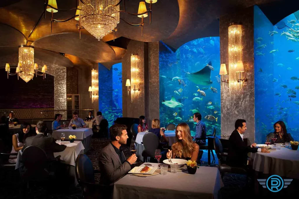 Best underwater restaurants in Dubai