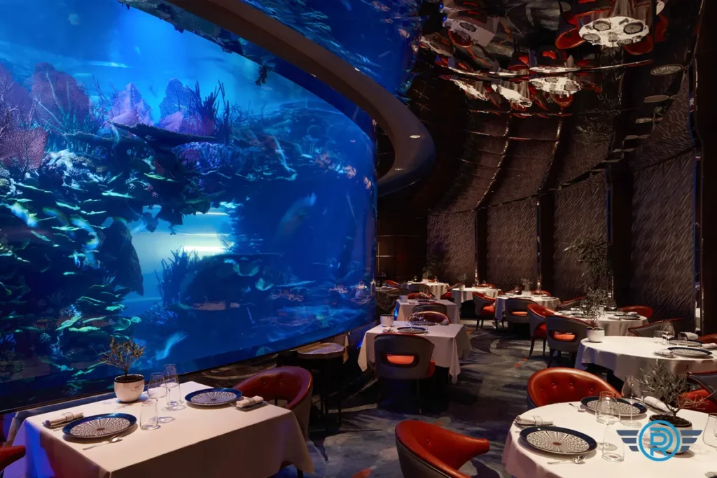Best underwater restaurants in Dubai