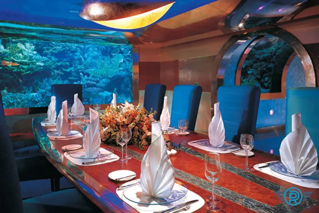 Best underwater restaurants in Dubai